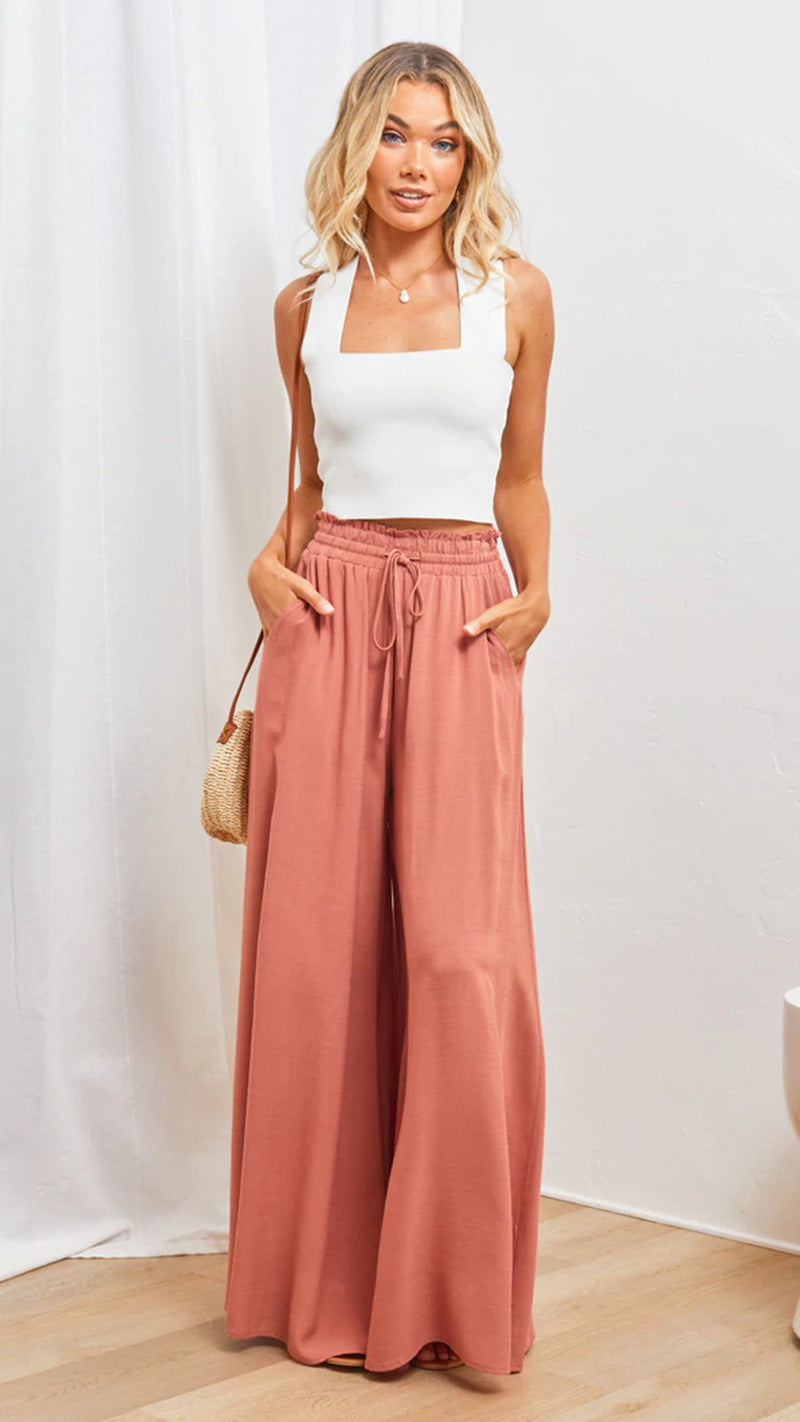 Antonia | Elegante und luftige Weitbein Palazzohose