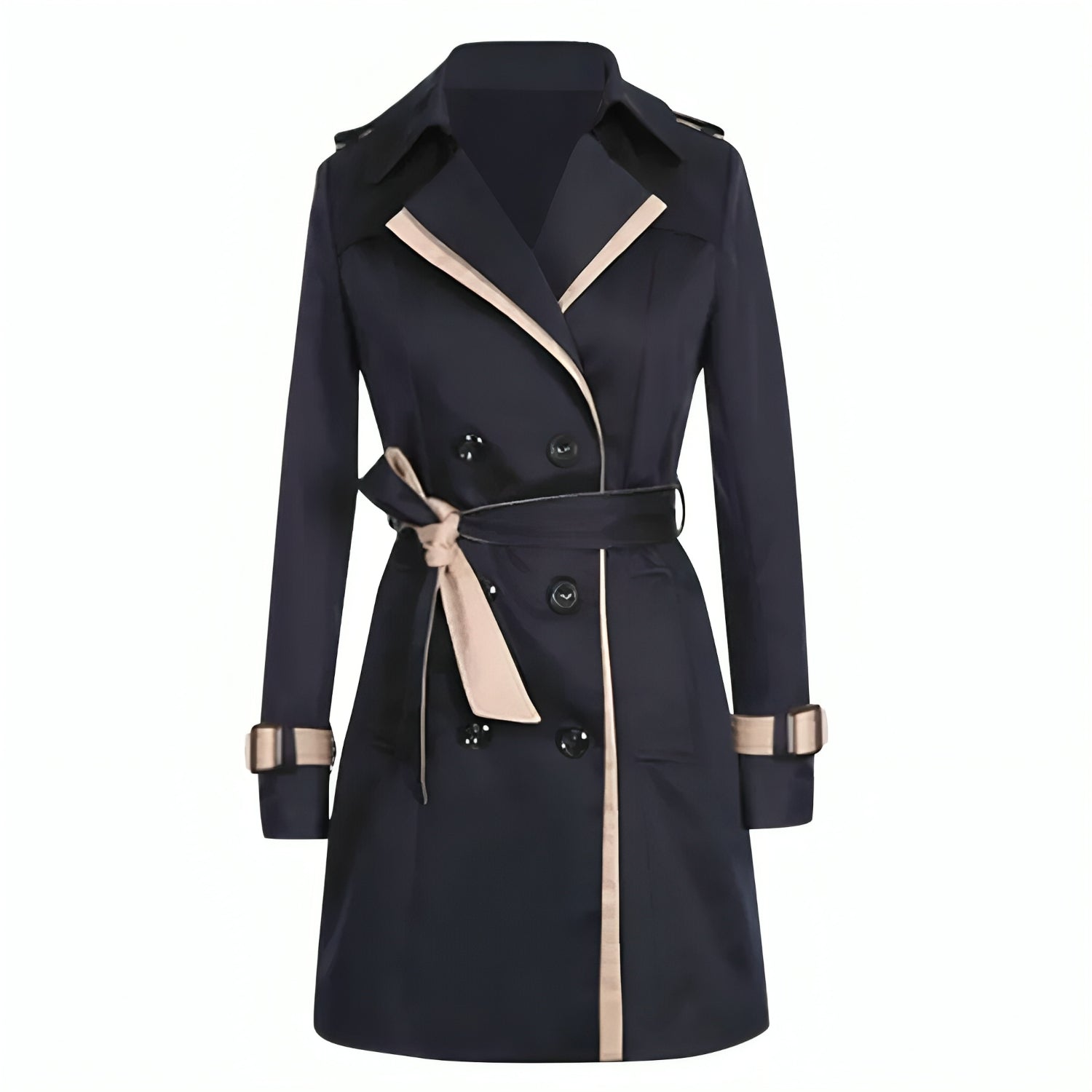 Laura | Langer und eleganter Damen Trenchcoat