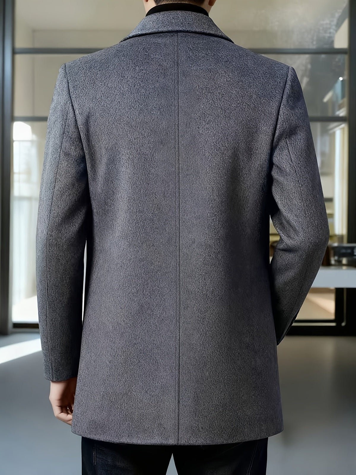 Gerard | Überziehmantel – Eleganter Single-Breasted Stil für Männer