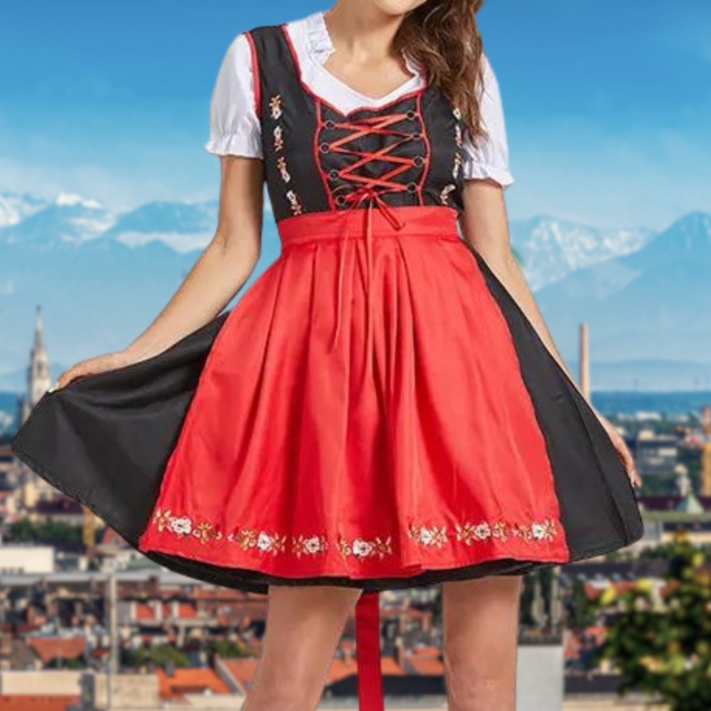 Alina | Stilvolles und elegantes Oktoberfest Dirndl Kleid