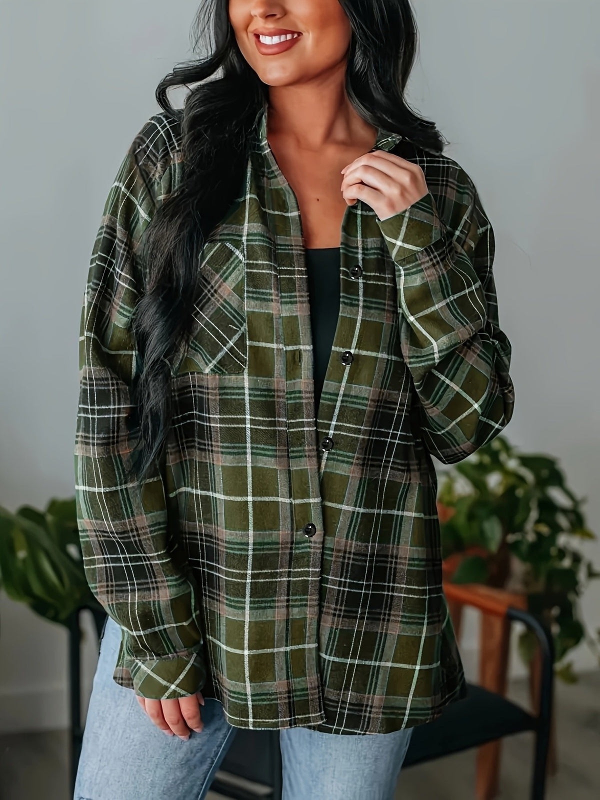 Marnie | Relaxed Checked Shirt for Effortless Everyday Style