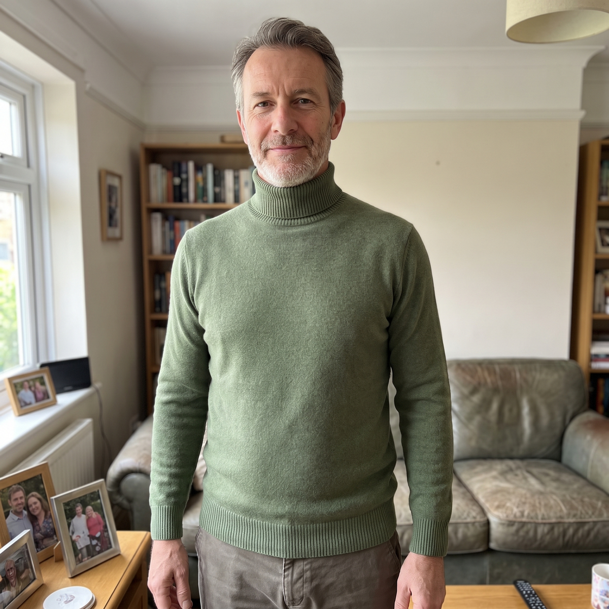 CARRINGTON | Cashmere Turtleneck – Luxuriös und Elegante Passform für Männer