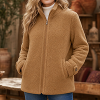 Stella | Bequeme und stilvolle Fleece Jacke mit Reißverschluss