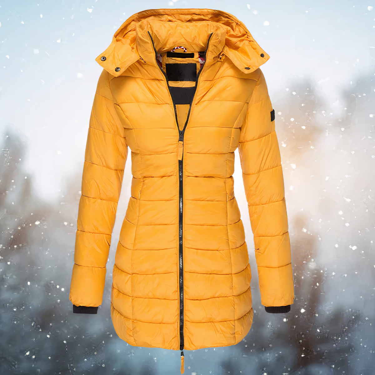 Wolff | Winter-Puffermantel für Damen – Taillierter Schnitt