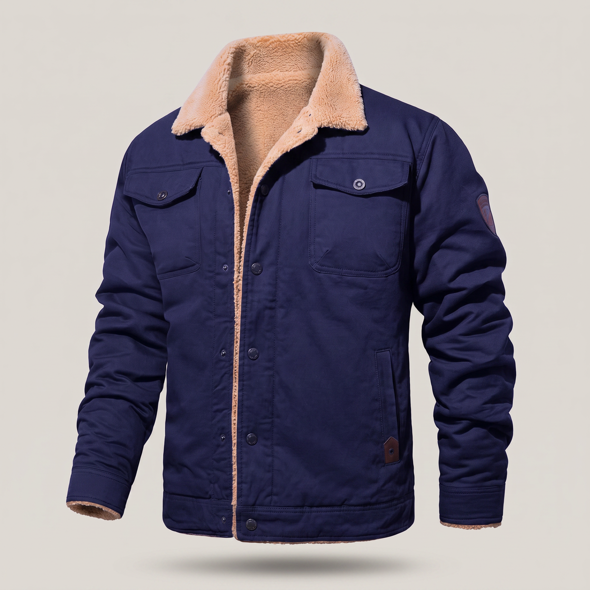 Casey | Fleece Bomber Jacket – Bequeme und Stilvolle Wärme