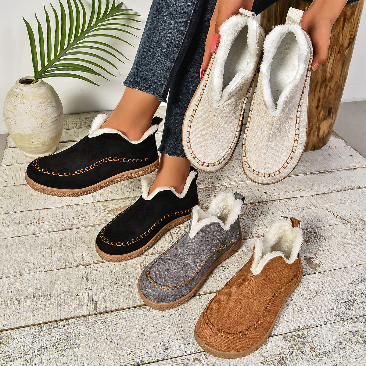 Alina | Warme Und Gefütterte Damen Clogs