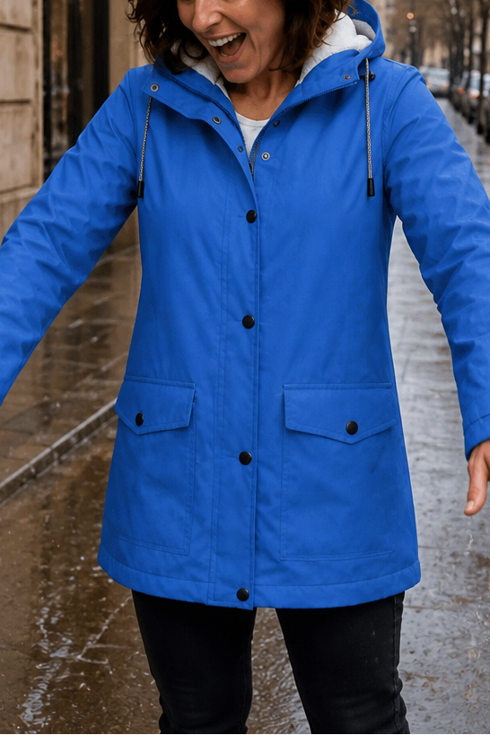 Windloft | Waterproof Hooded Jacket – Plush Lining für Frauen