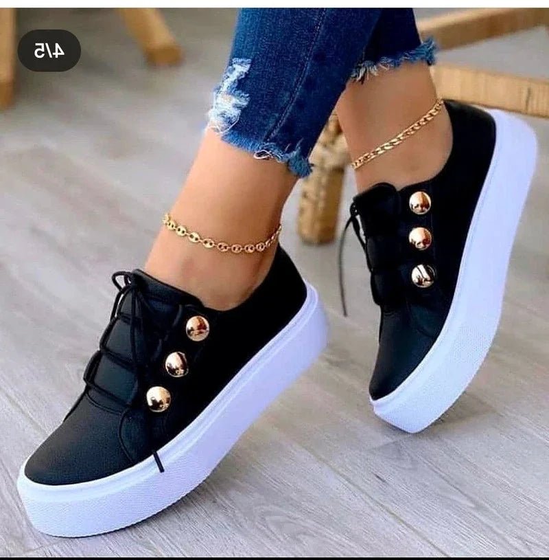 Emma | Schicke und stützende Orthopädische Plateau-Sneaker