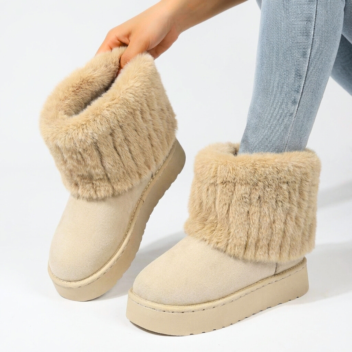 Furry | Fur Boots – Cozy Comfort for Women