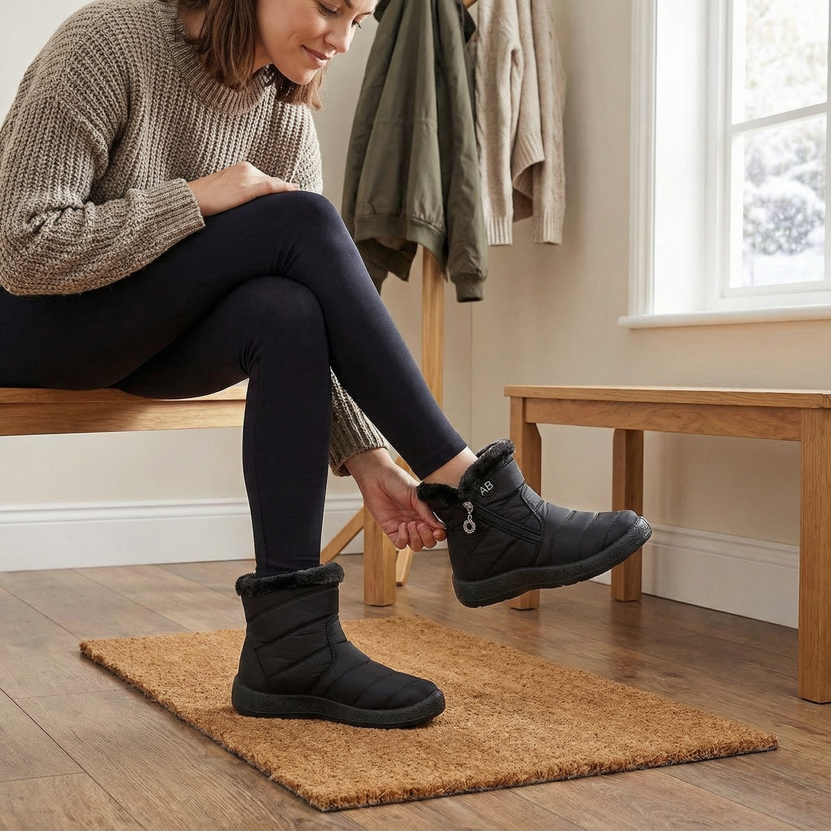 Frostiva | Winter Ankle Boots – Warm und Leicht für Frauen