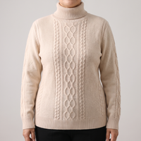 Mia | Kuscheliger Und Stilvoller Damen Rollkragenpullover