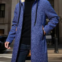 Benjamin | Warmer und Bequem Kapuzen Trenchcoat