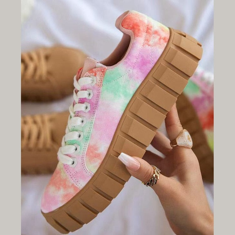 Avery | Stilvolle und stützende orthopädische Plateau Sneaker