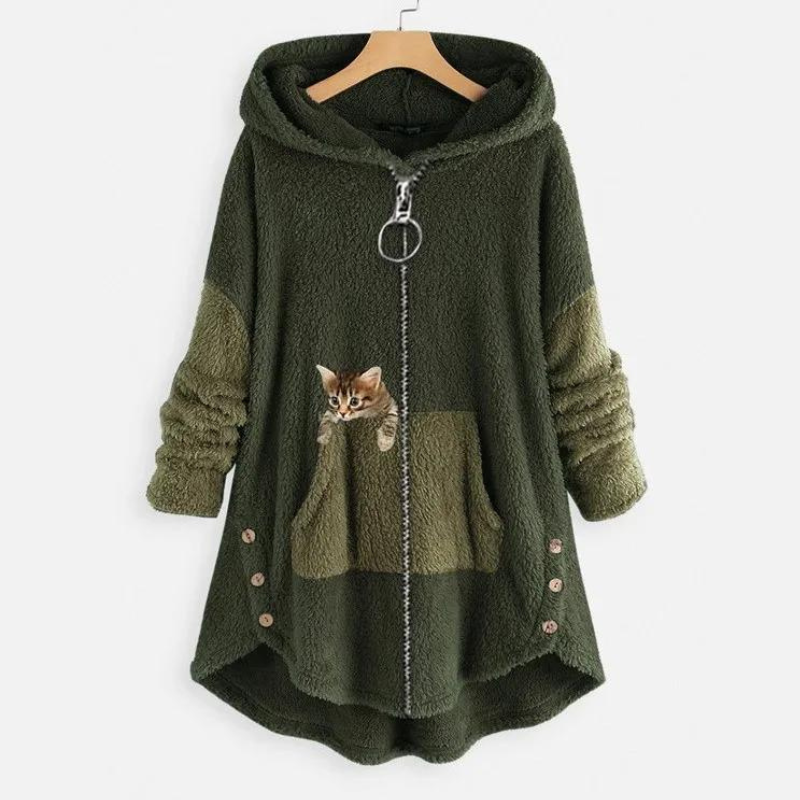 Agnes | Plush Hoodie – Ultra-Soft and Warm Style for Women