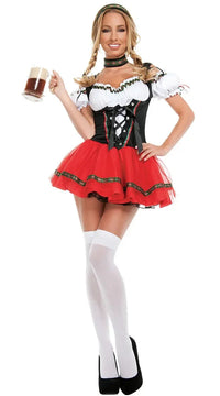 Elisa | Klassisches und elegantes traditionelles Oktoberfest Dirndl Kleid