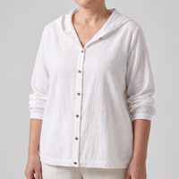 Sophie | Luftiger und Stilvoller Damen Leinen Kapuzenpullover