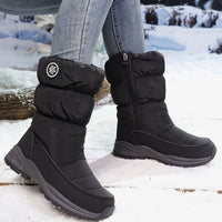 Angelina | Warme und bequem wasserdichte Damen Winterstiefel