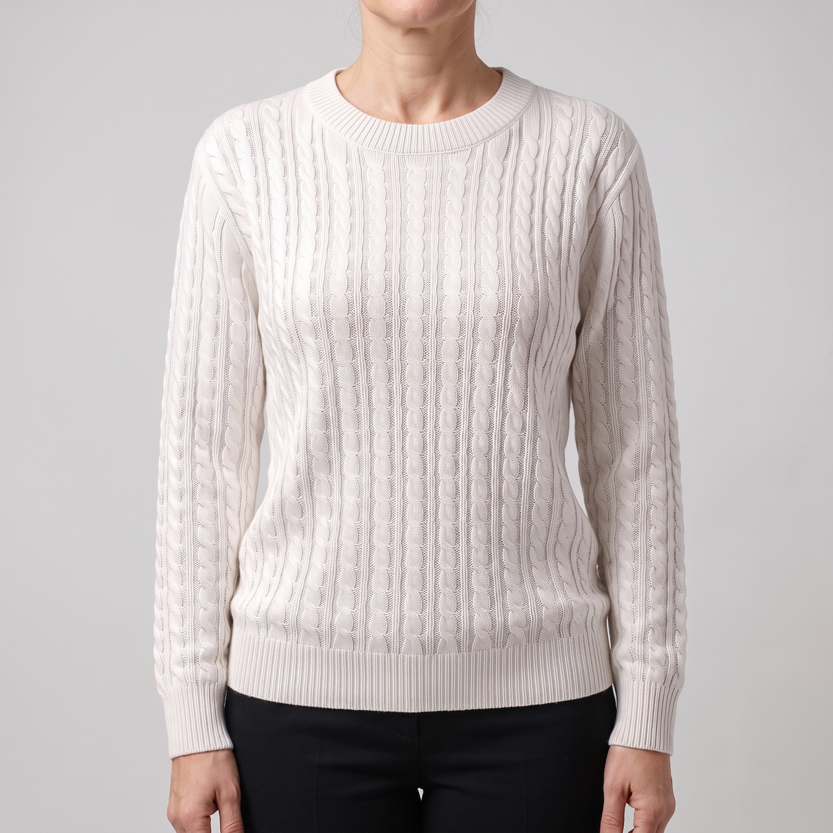 Marielle | Cable Sweater – Tijdloze Warmte voor Elke Dag
