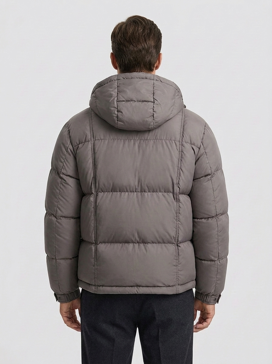 Haven | Hooded Down Puffer Jacket for Men – Casual Loose Fit