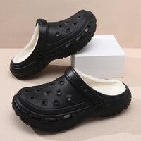 Dominik | Warme Und Gefütterte Herren Fleece Clogs