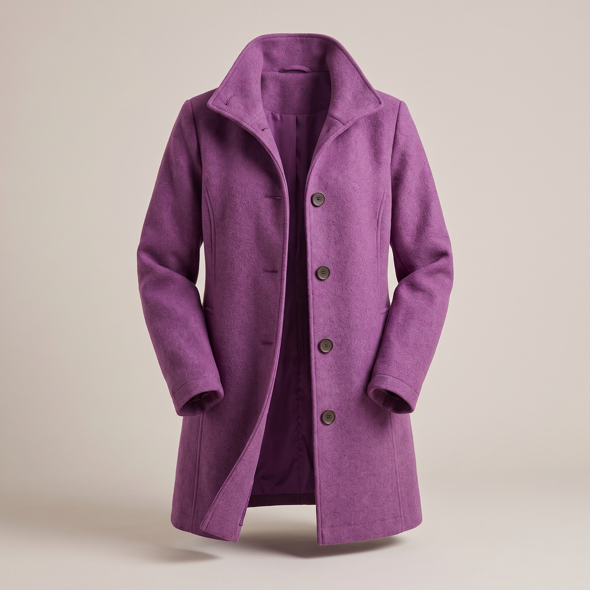 Serena | Heritage Coat – Elegante Winterjacke aus Wolle