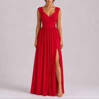 Clara | Elegantes und bequemes Herbsthochzeits Maxikleid