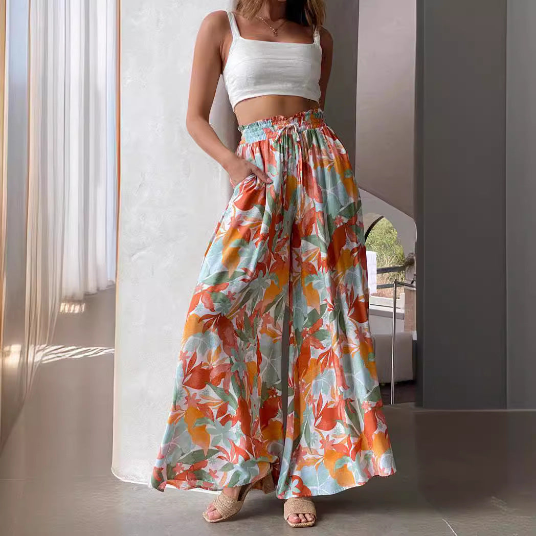 Antonia | Elegante und luftige Weitbein Palazzohose