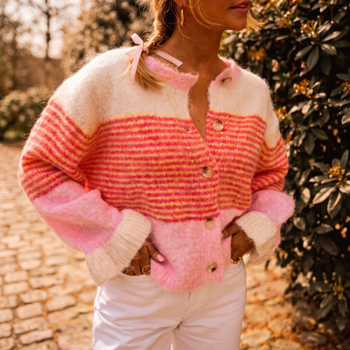 Sienna | Lockerer Cardigan – Weiches Strickmaterial für Frauen