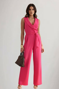 Celina | Modernes und elegantes Damen Jumpsuit mit Blazerkragen