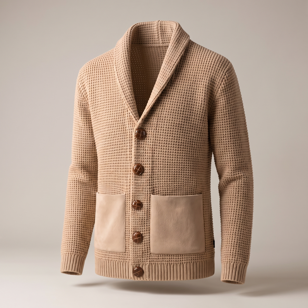 ALEXANDER MATTHEW | Vintage Cardigan mit Volcanic Stone-Buttons