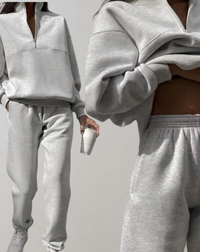 Caroline | Elegantes und kuscheliges Damen Fleece Set
