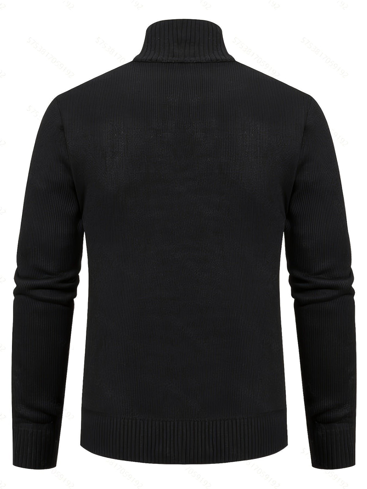 Walter | Full-Zip Cardigan – Textured Design for Men