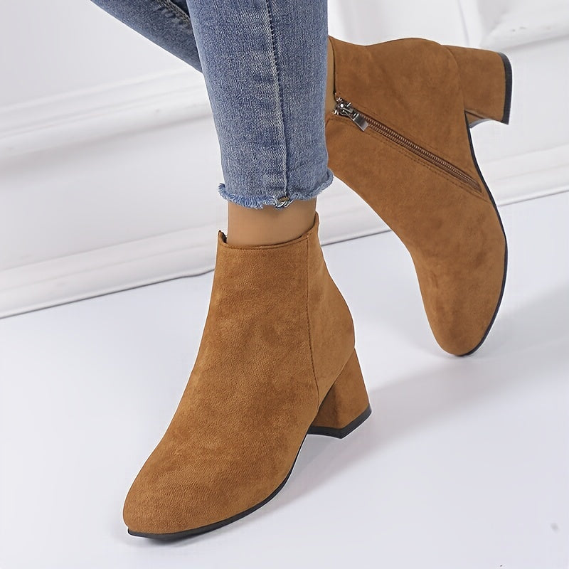 Emilia | Vielseitige Chelsea Stiefeletten mit niedrigem Absatz