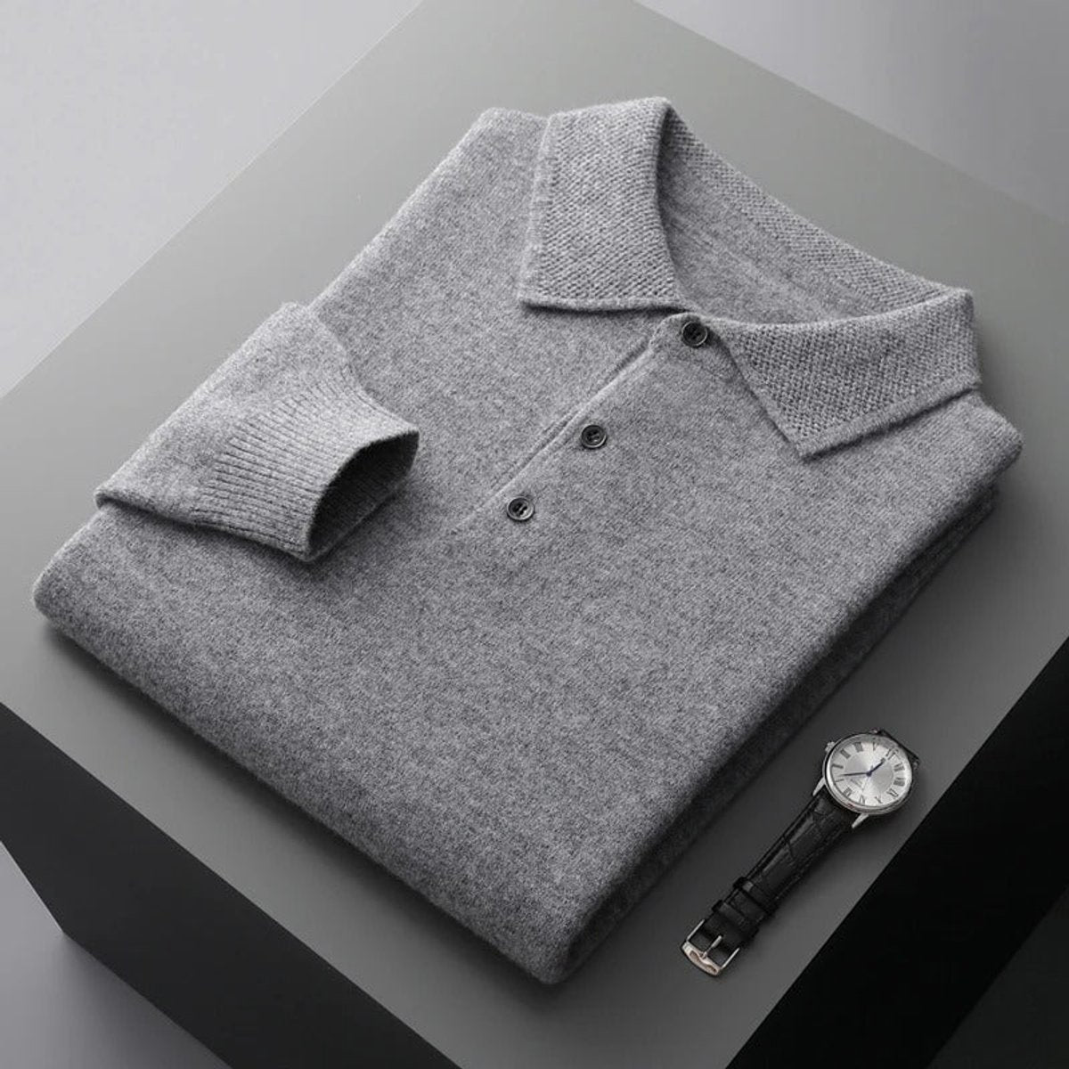 David | Eleganter und moderner Kaschmir Strickpullover