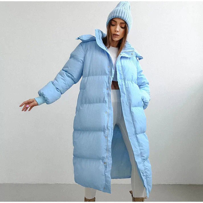 Drune | Maxi Puffer Jacke – Übergröße für Damen