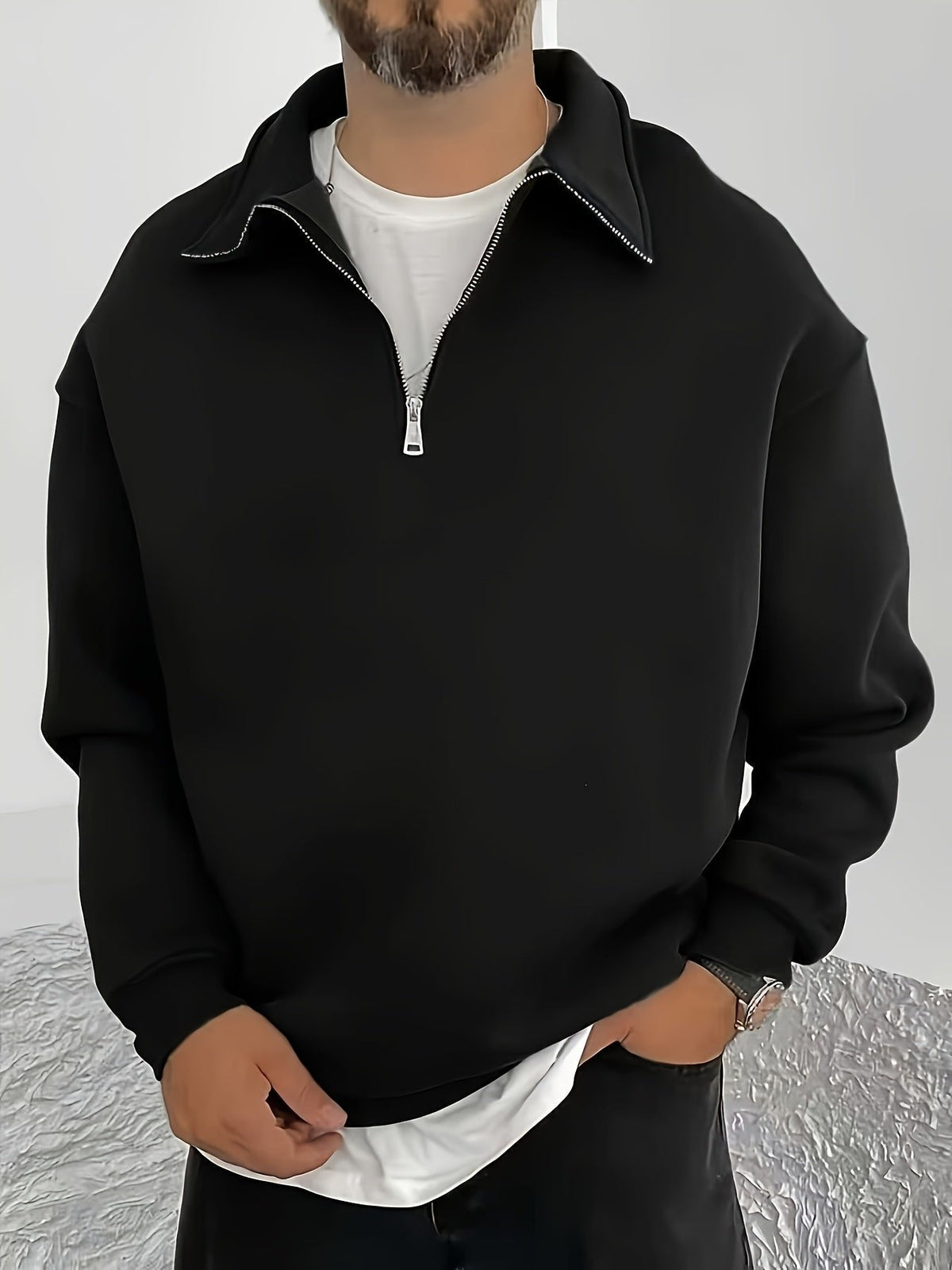 Nexus | Half-Zip Sweatshirt – Cozy Style for Everyday Wear