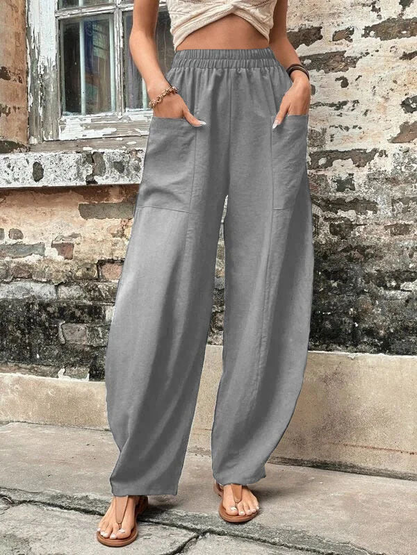 Johanna | Elegante und bequeme Weitbein Palazzohose