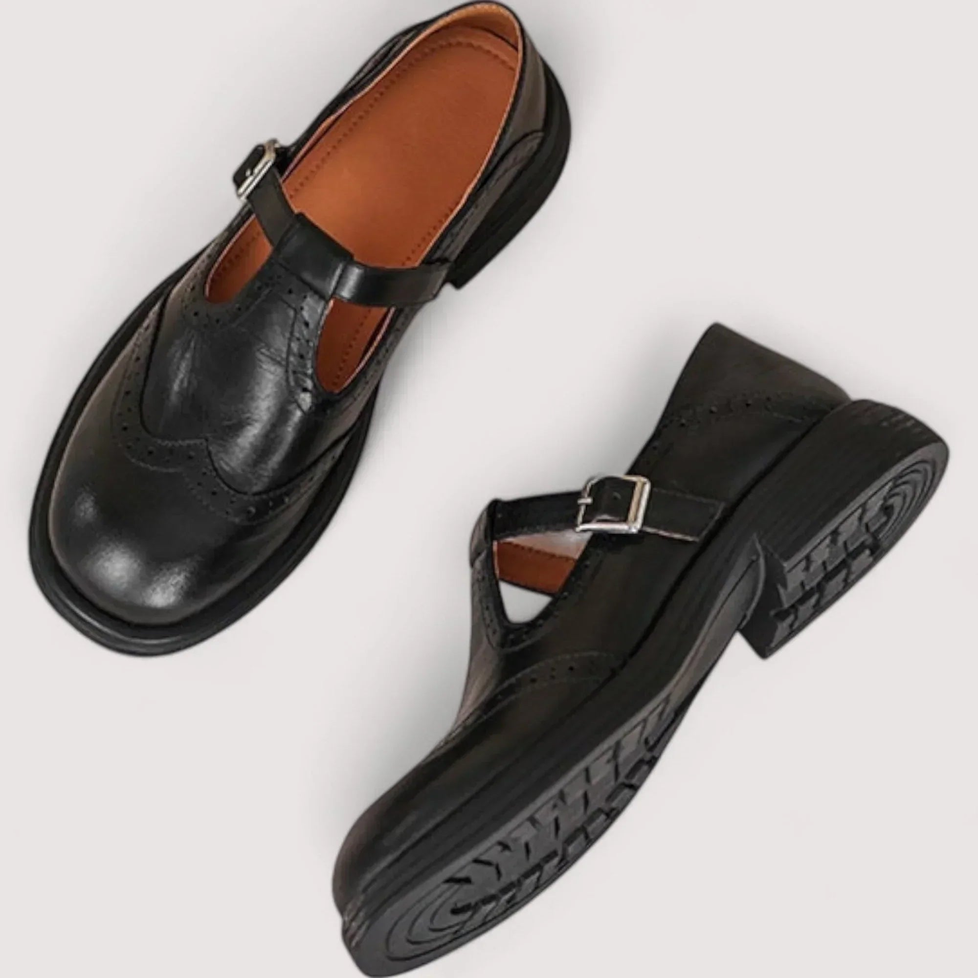 Jessica | Klassischer und bequeme orthopädische Mary Jane Schuhe