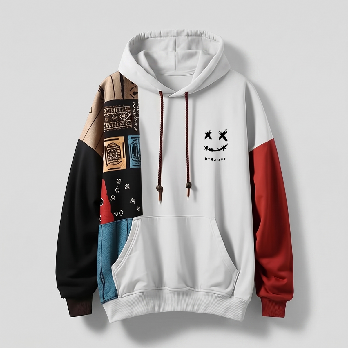 Riot | Contrast Hoodie – Bold Design für lässigen Stil