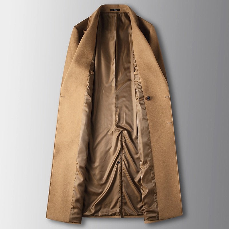 Gregor | Doppelreiher Mantel – Stilvoller, warmer Look für Männer