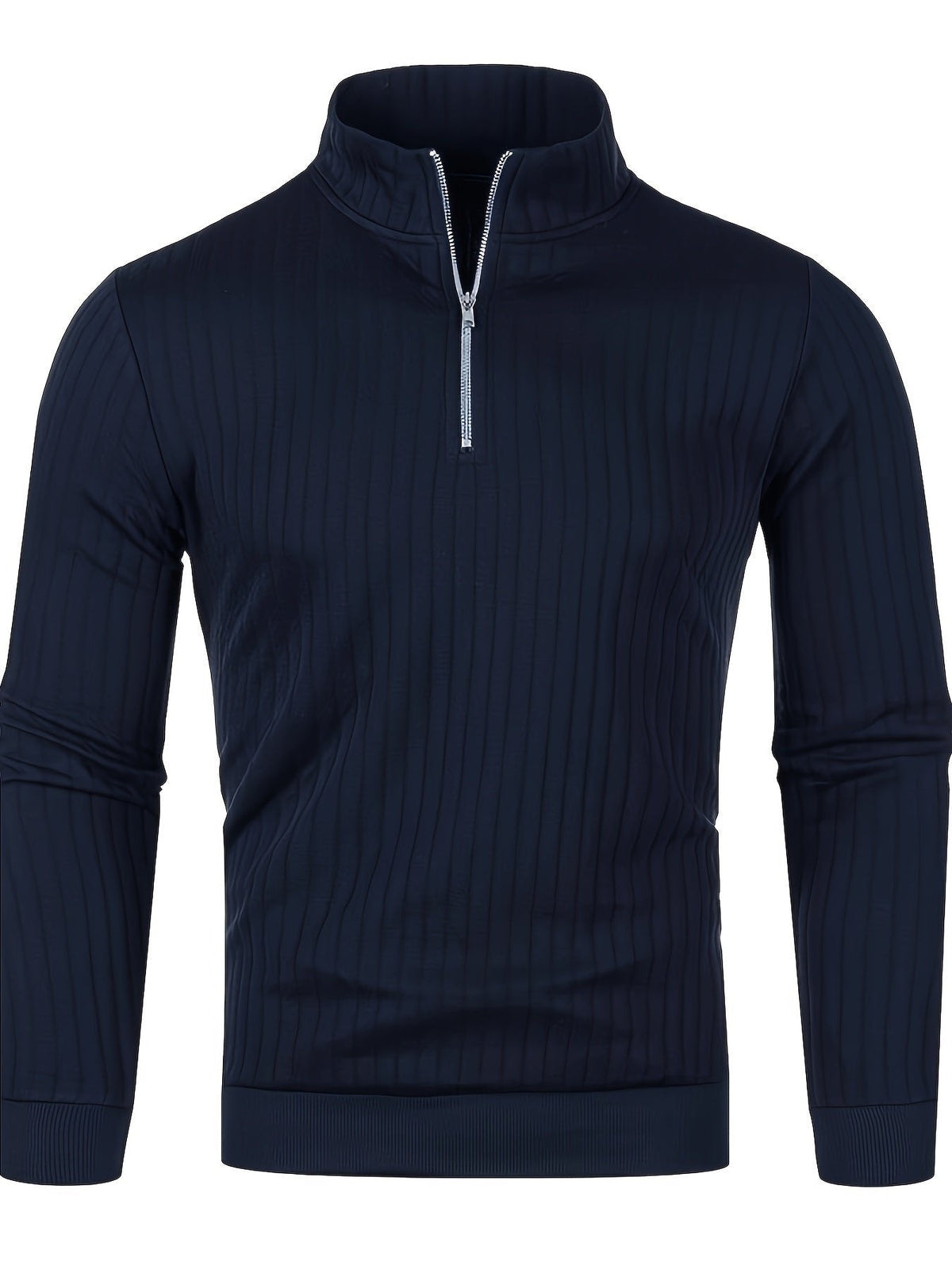 Thatcher | Ribbed Quarter-Zip Sweater for Everyday Comfort