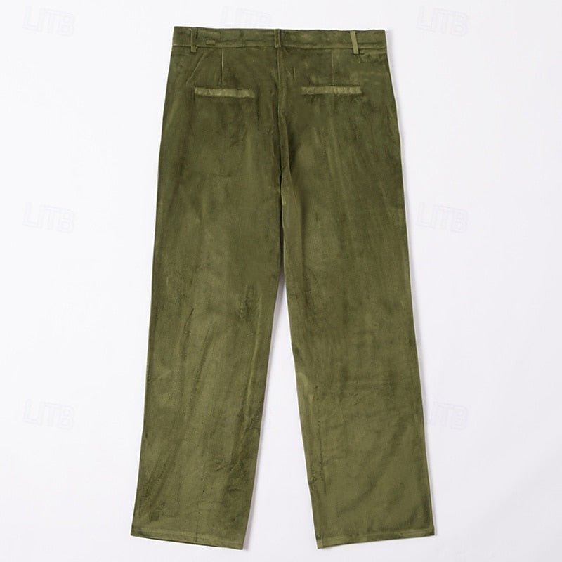 Rupert | Tailored Straight-Leg Trousers – Effortless Style for Men