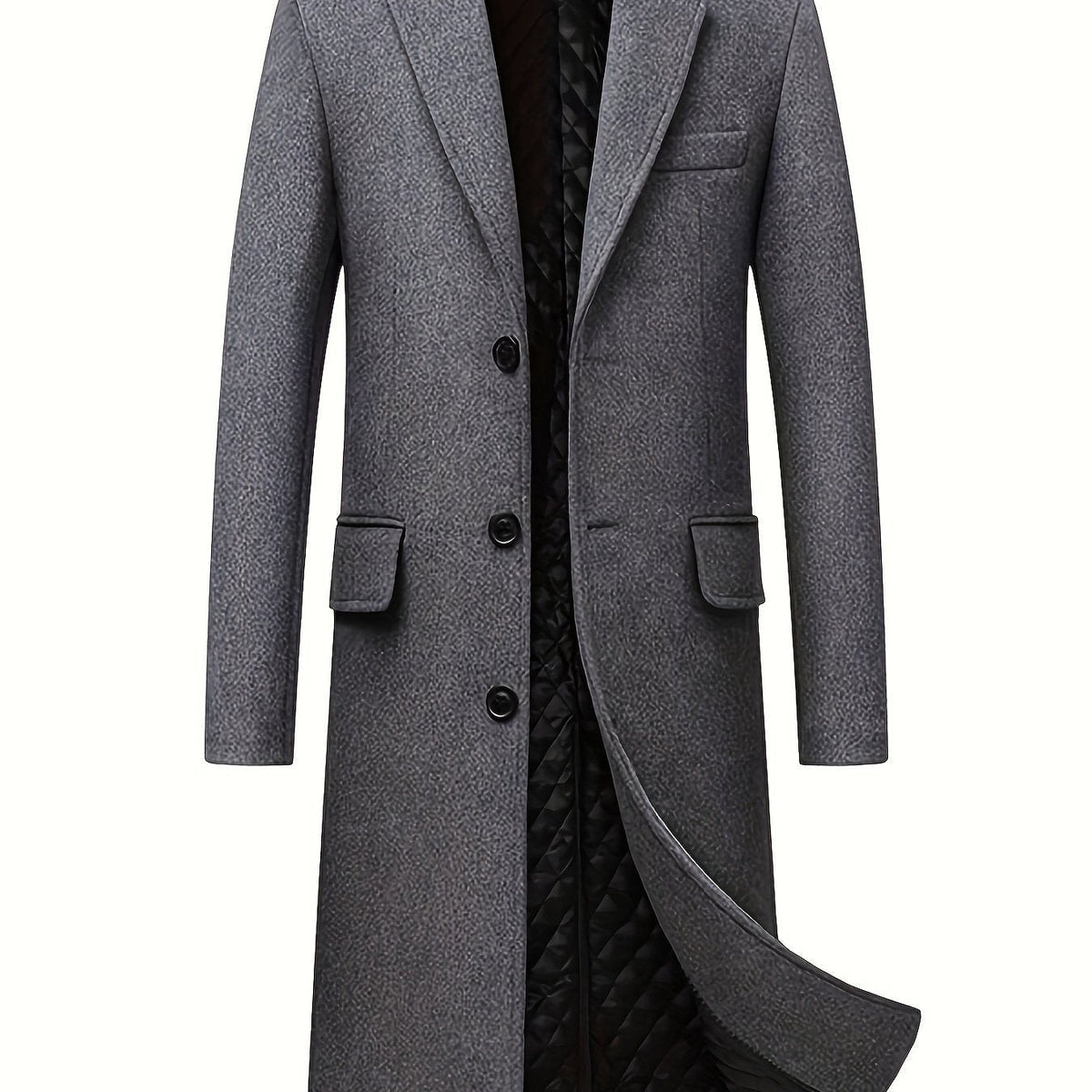 Alexander | Long Overcoat – Timeless Warmth for Men