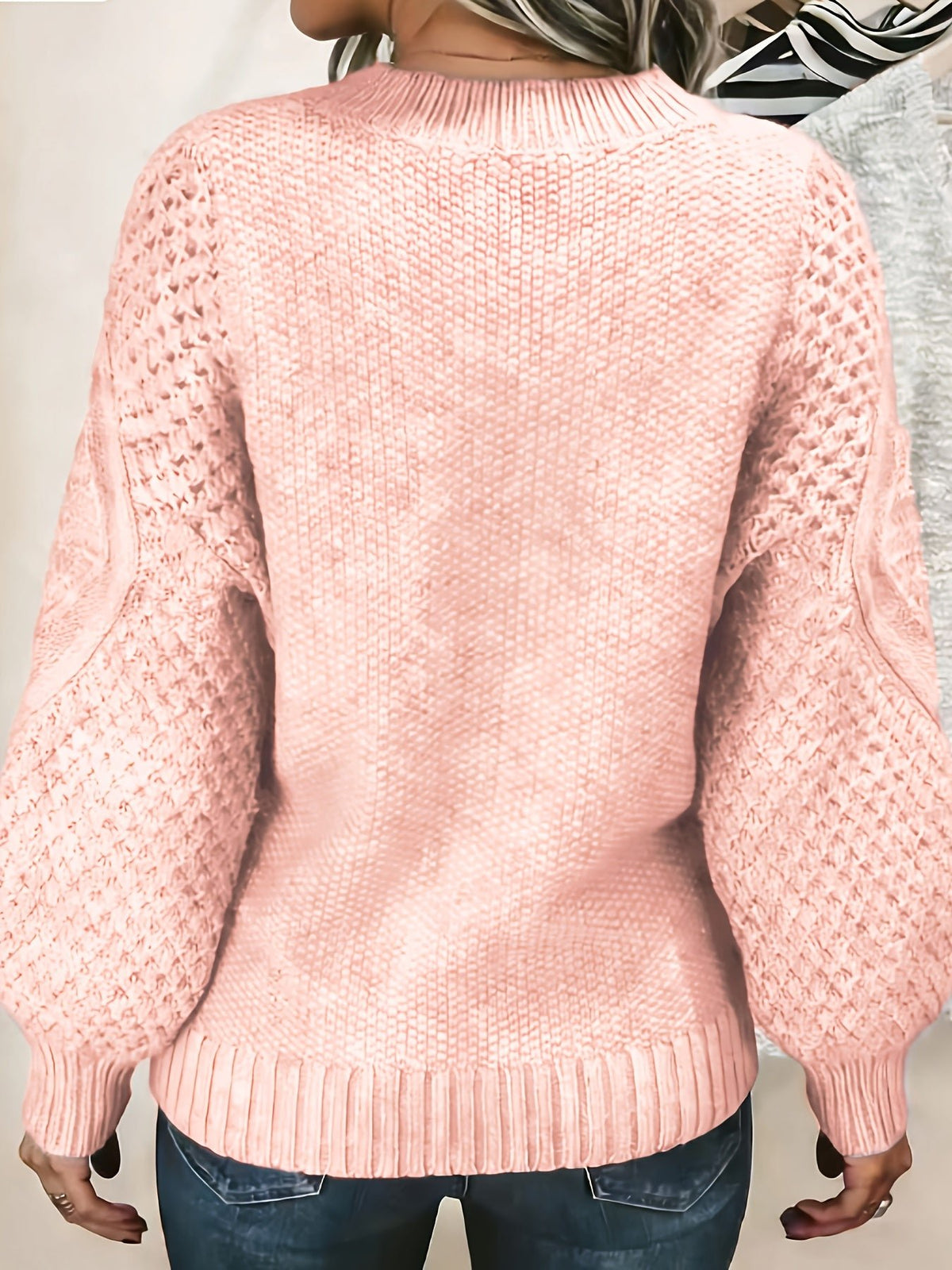 Bonnie | Lantern-Sleeve Sweater für jeden Tag