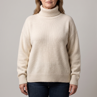 Stella | Luxuriöser Und Wärmender Damen Cashmere Rollkragenpullover