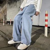 Luca | Lässige und Moderne Wide Leg Baggy Jeans