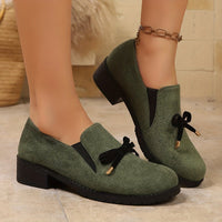 Livia | Elegante and bequeme Damen Loafer mit Blockabsatz