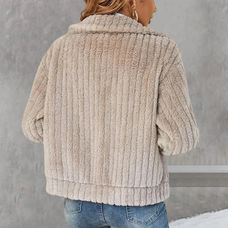 Sandra | Stilvolle und bequeme kurze Stric Strickjacke