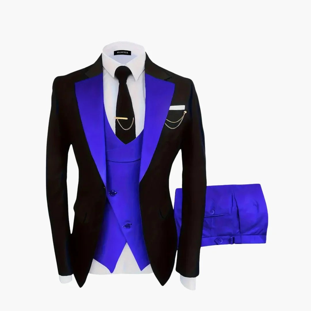 Noble | Men's 3-Piece Wedding Suit – Elegant Style for Festive Occasions