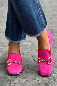 Elizabeth | Auffällige and Moderne Damen Loafer Mit Metallic Akzent